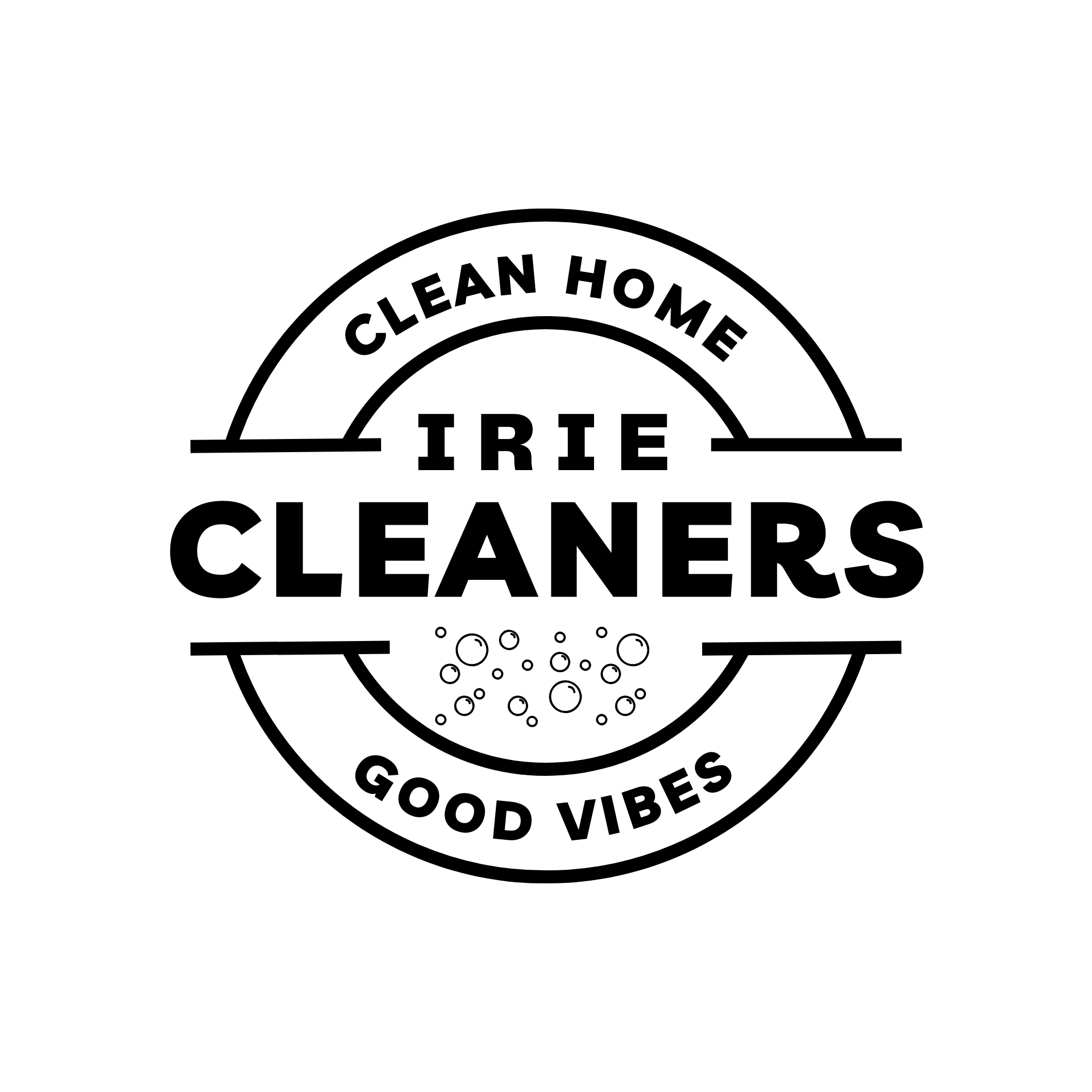Logo for Irie Cleaners