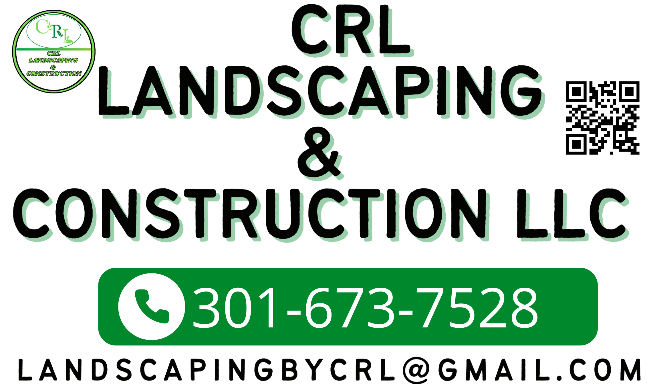 Logo for CRL Landscaping & Construction LLC