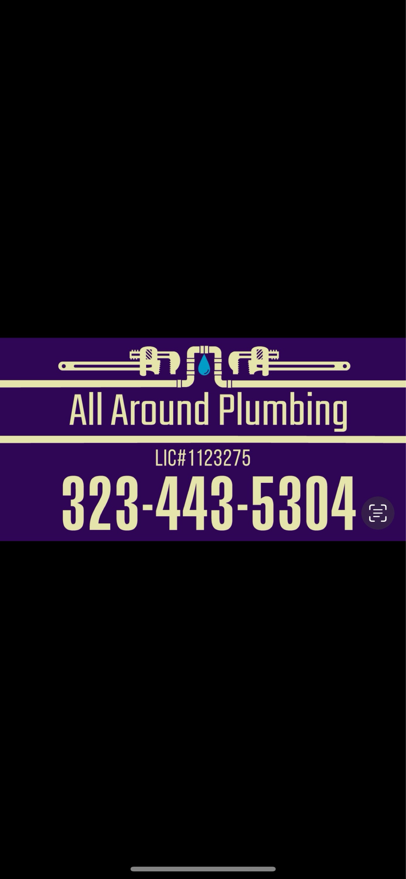 Logo for All around plumbing