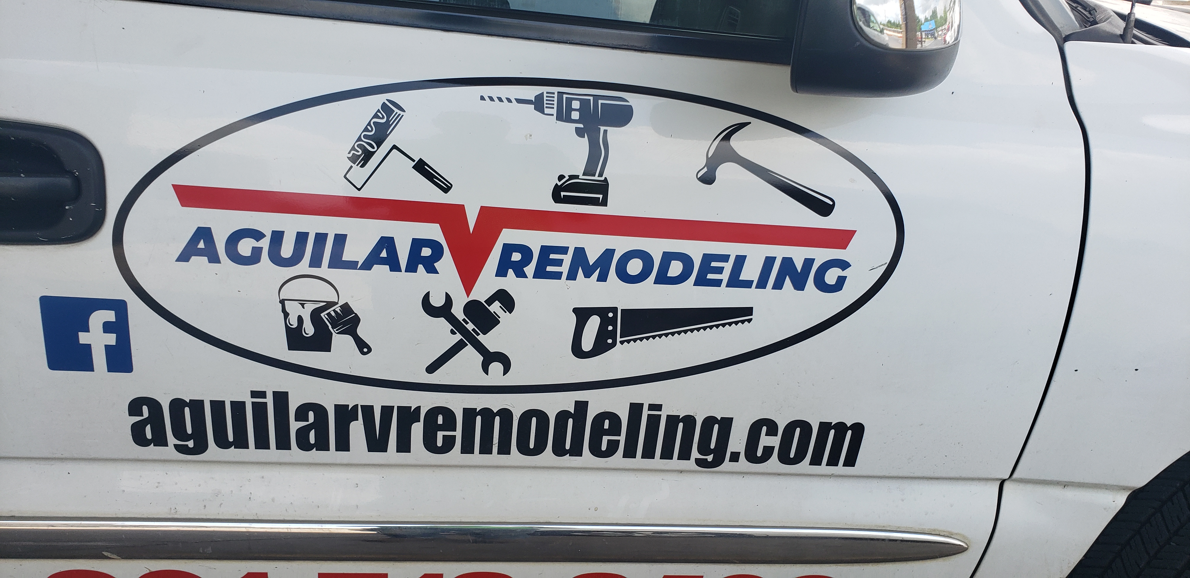 Logo for Aguilar V Remodeling