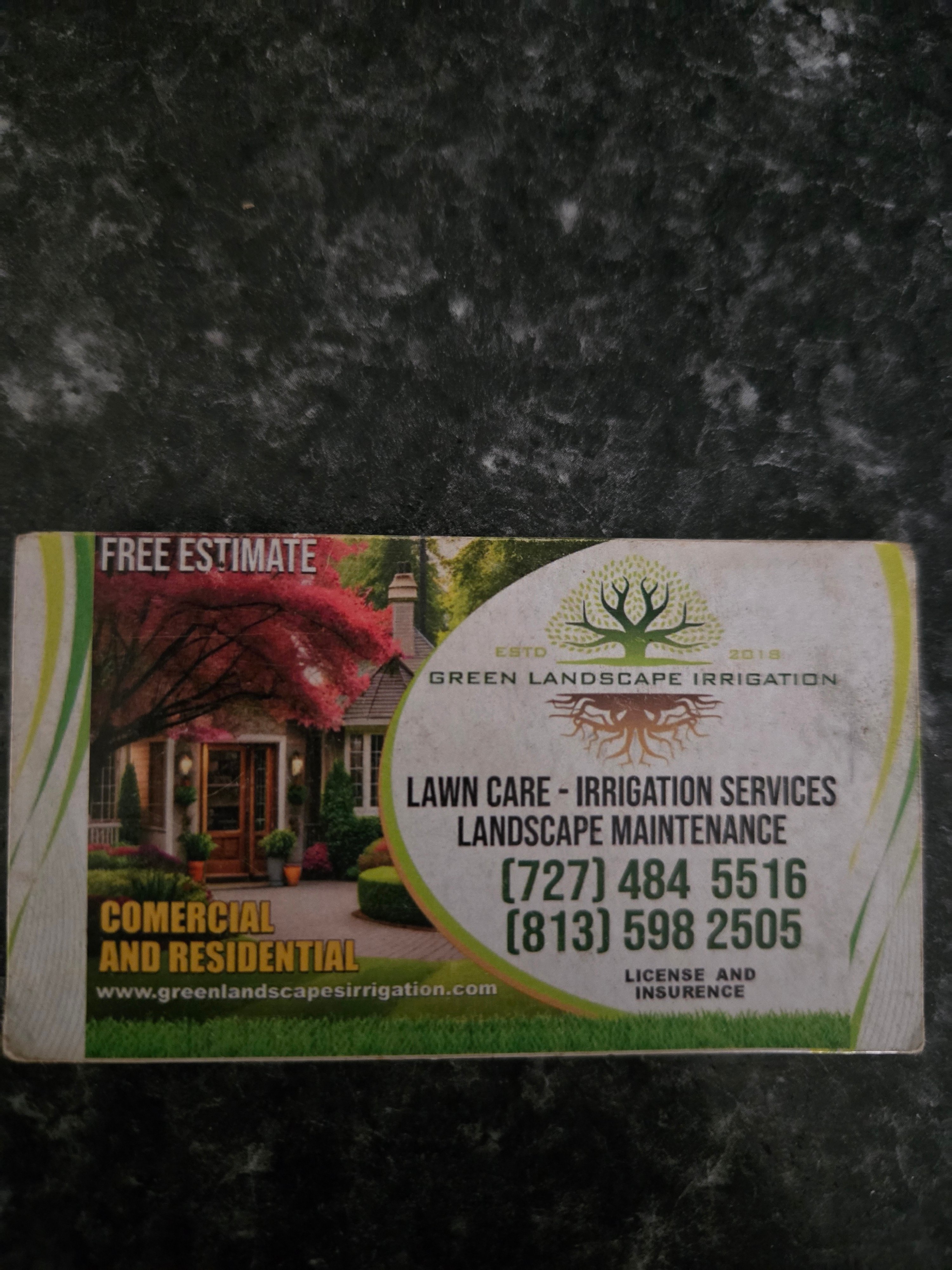 Avatar for Green Landscapes and Irrigation Services