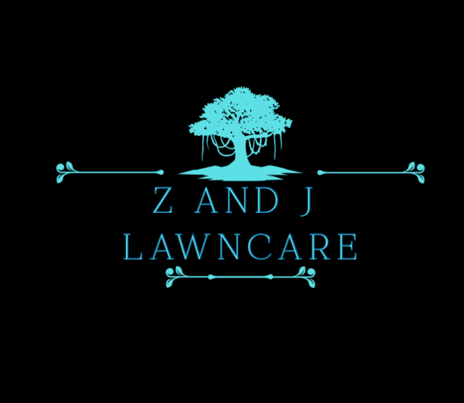Z and J lawncare logo