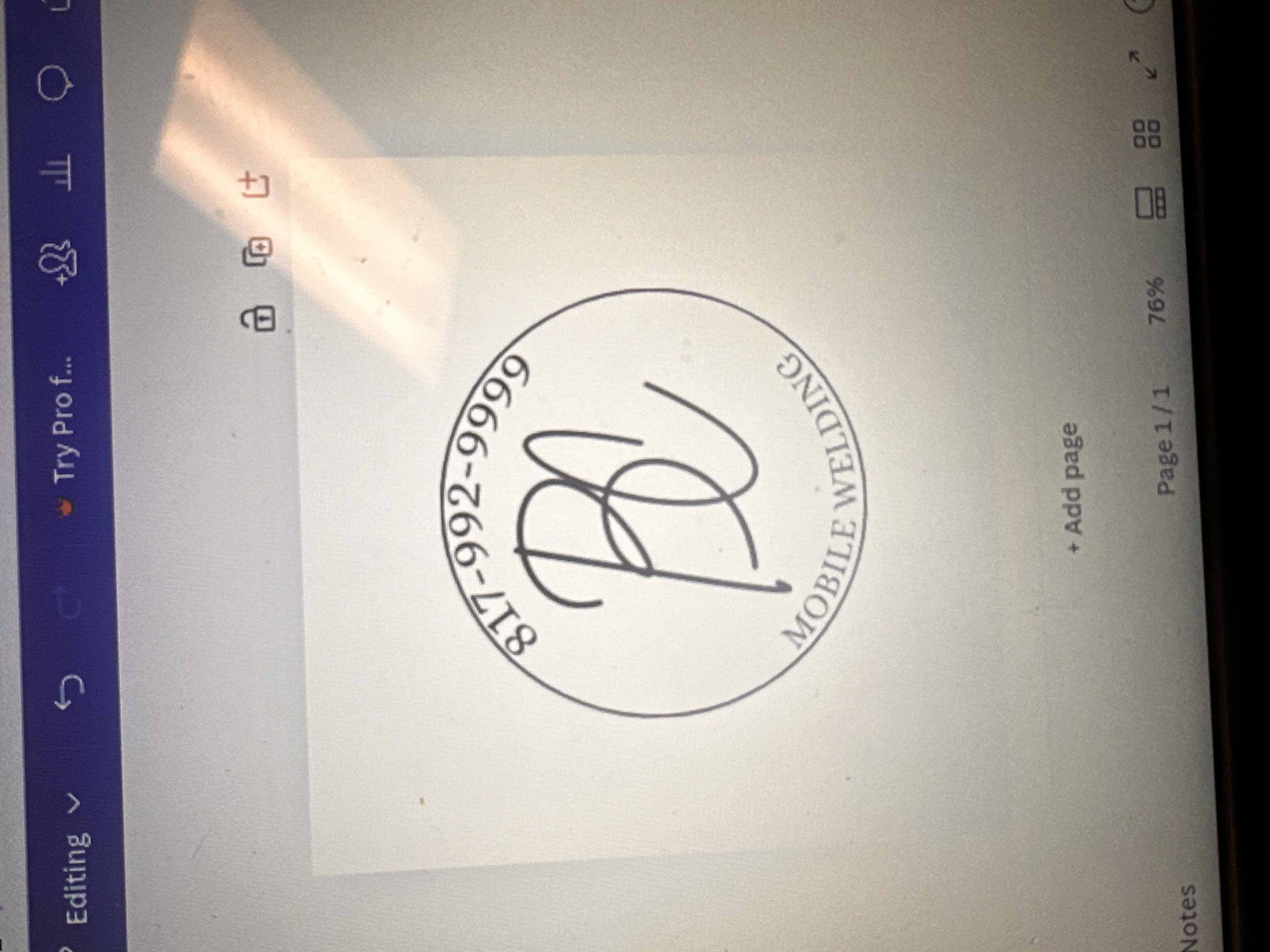 BC welding logo