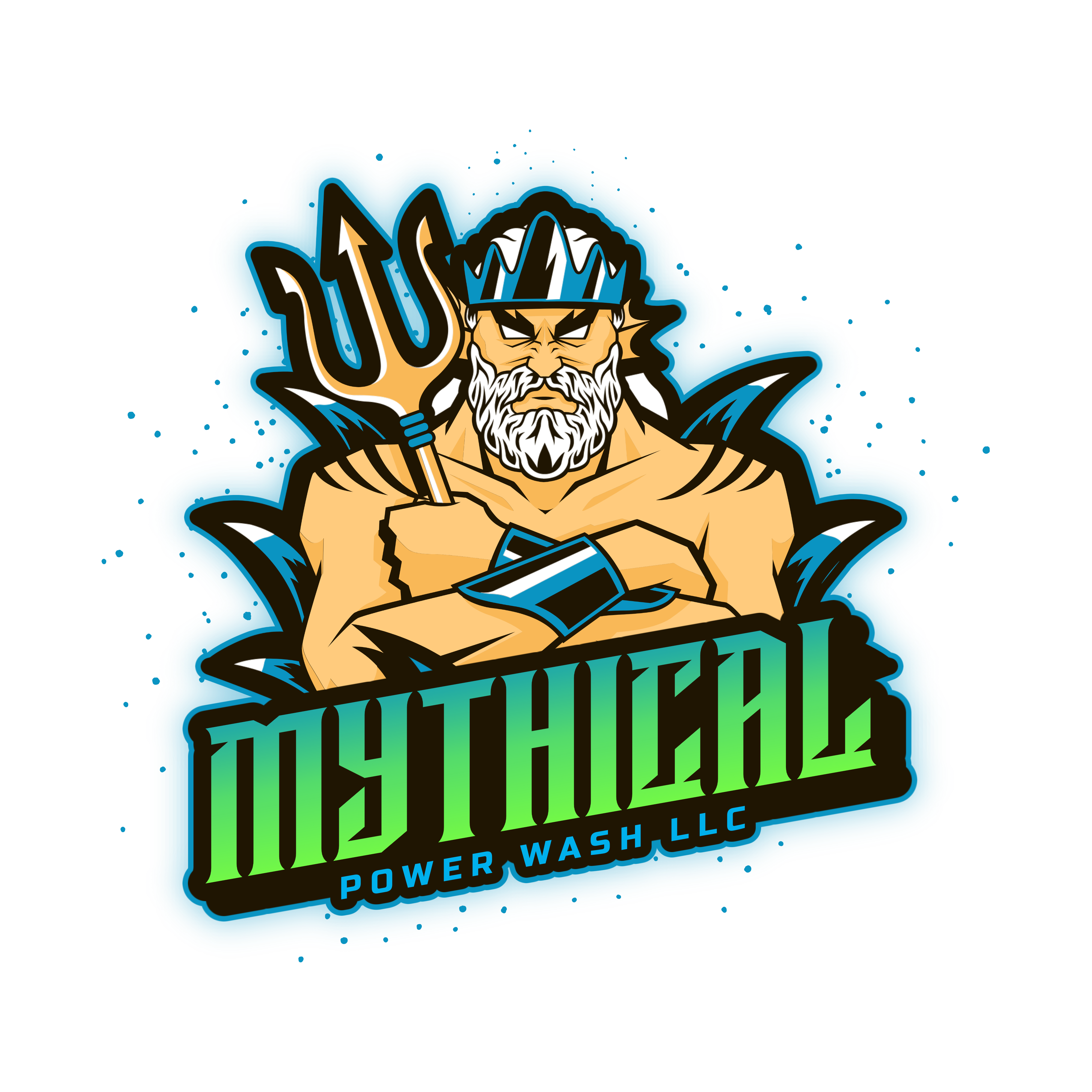 Mythical Power Wash logo