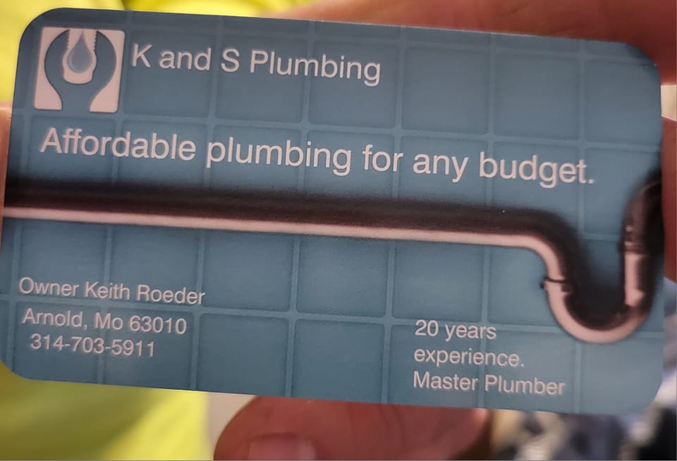 Avatar for K and S Plumbing STL LLC