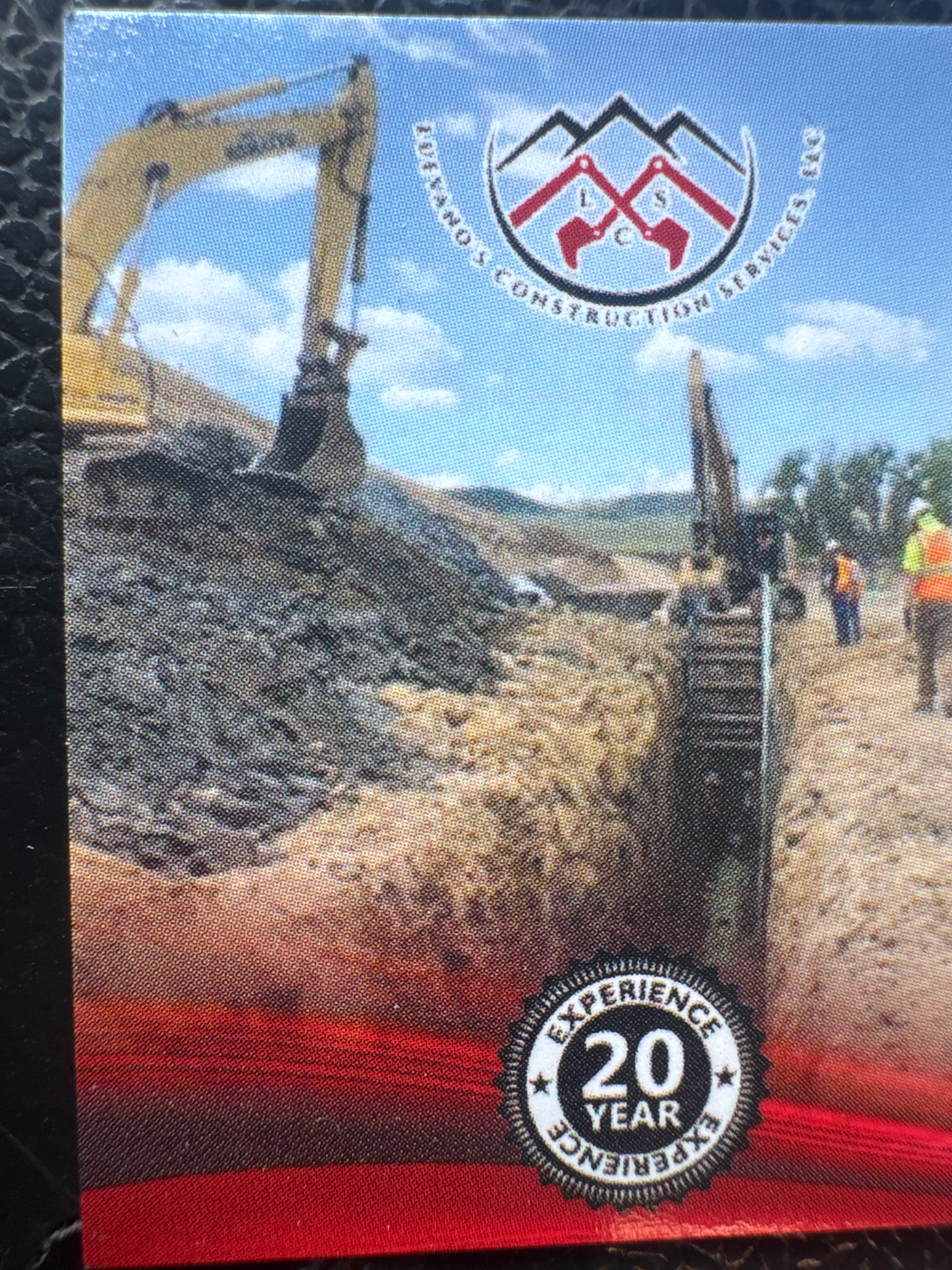 Logo for Luevanos Construction services