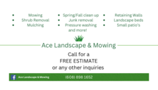 Avatar for Ace Landscape & Mowing