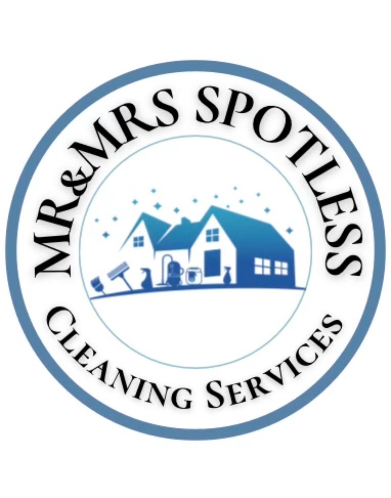 Mr&Mrs Spotless Cleaning logo