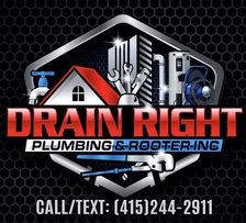 Logo for DRAIN RIGHT PLUMBING & ROOTER INC