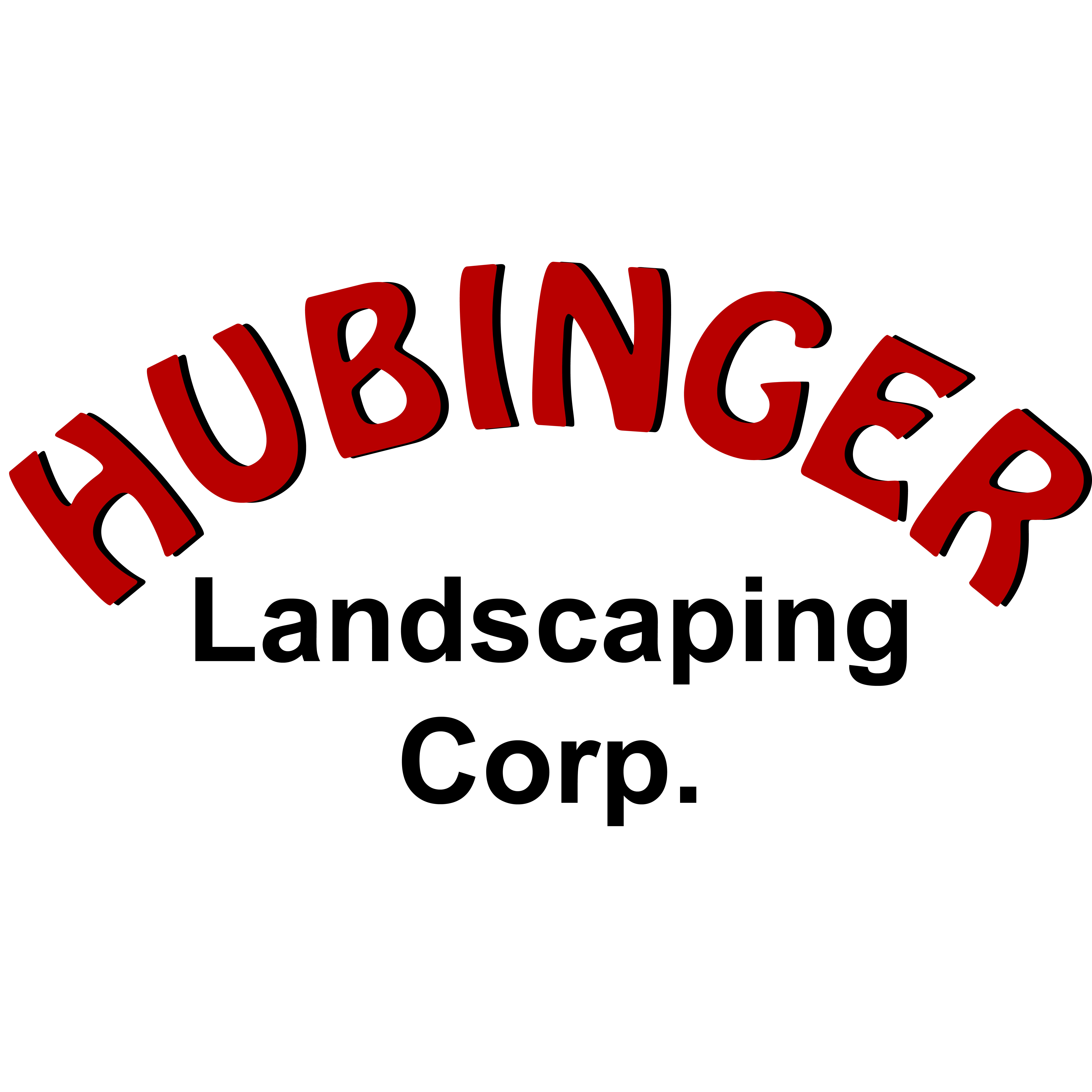 Logo for HUBINGER LANDSCAPING