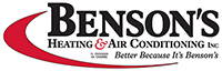 Logo for Benson's Heating and Air Conditioning