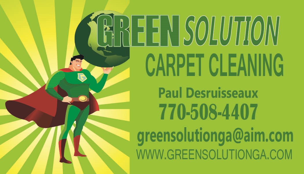 Logo for Greensolution Carpet Cleaning