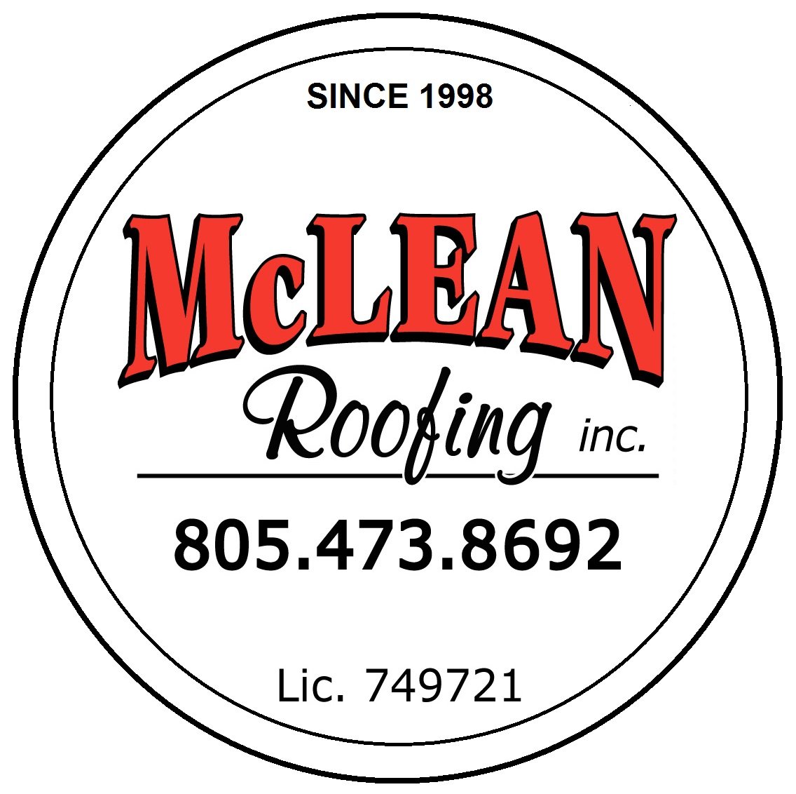 Logo for McLean Roofing Inc.