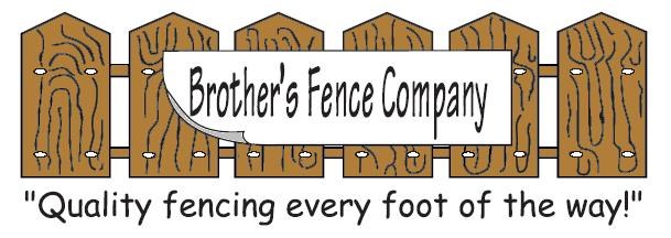 Logo for Brother's Fence Company