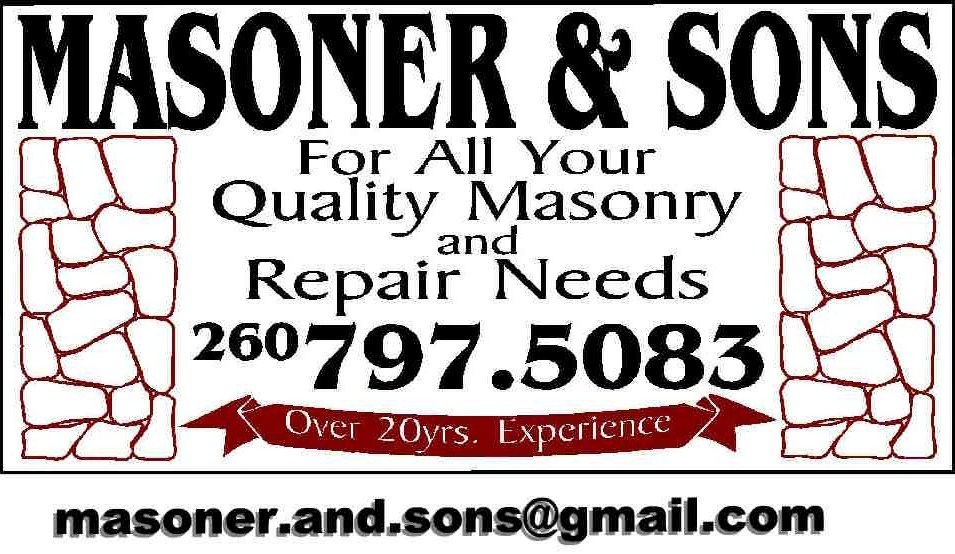Logo for Masoner & Sons