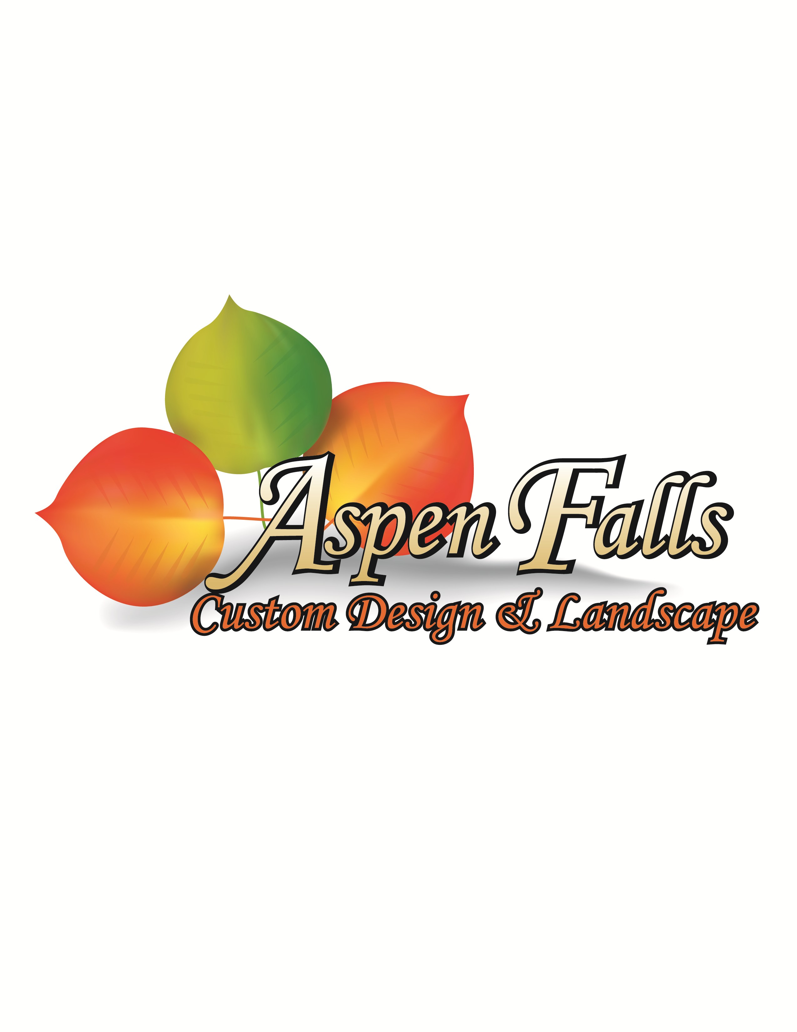Aspen Falls Custom Design & Landscape logo