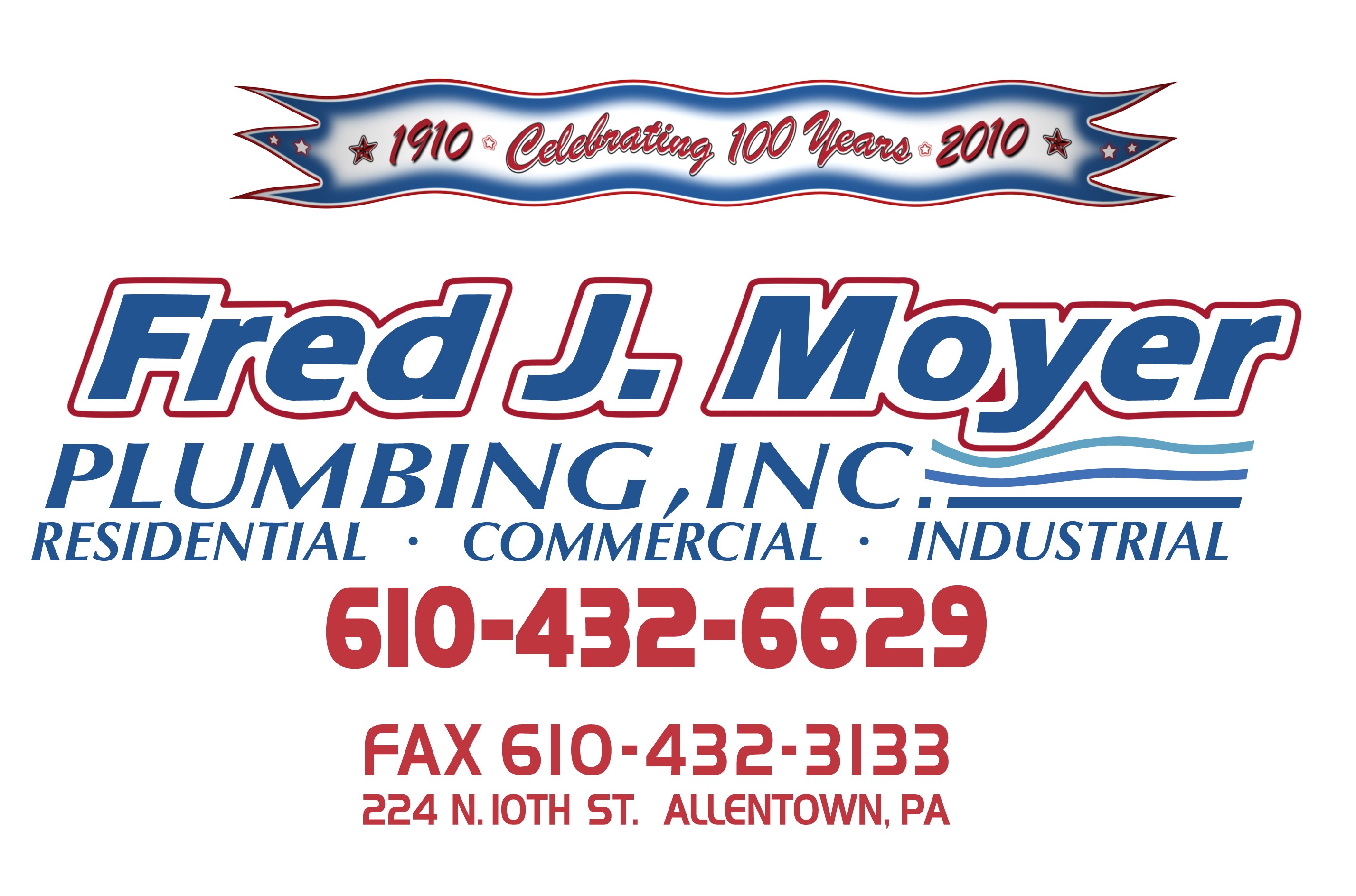 Logo for Fred J. Moyer Plumbing Inc.