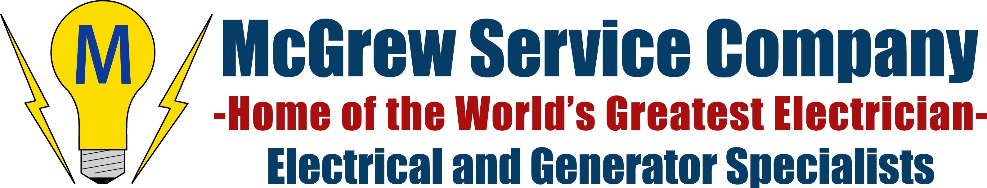Logo for McGrew Service Co