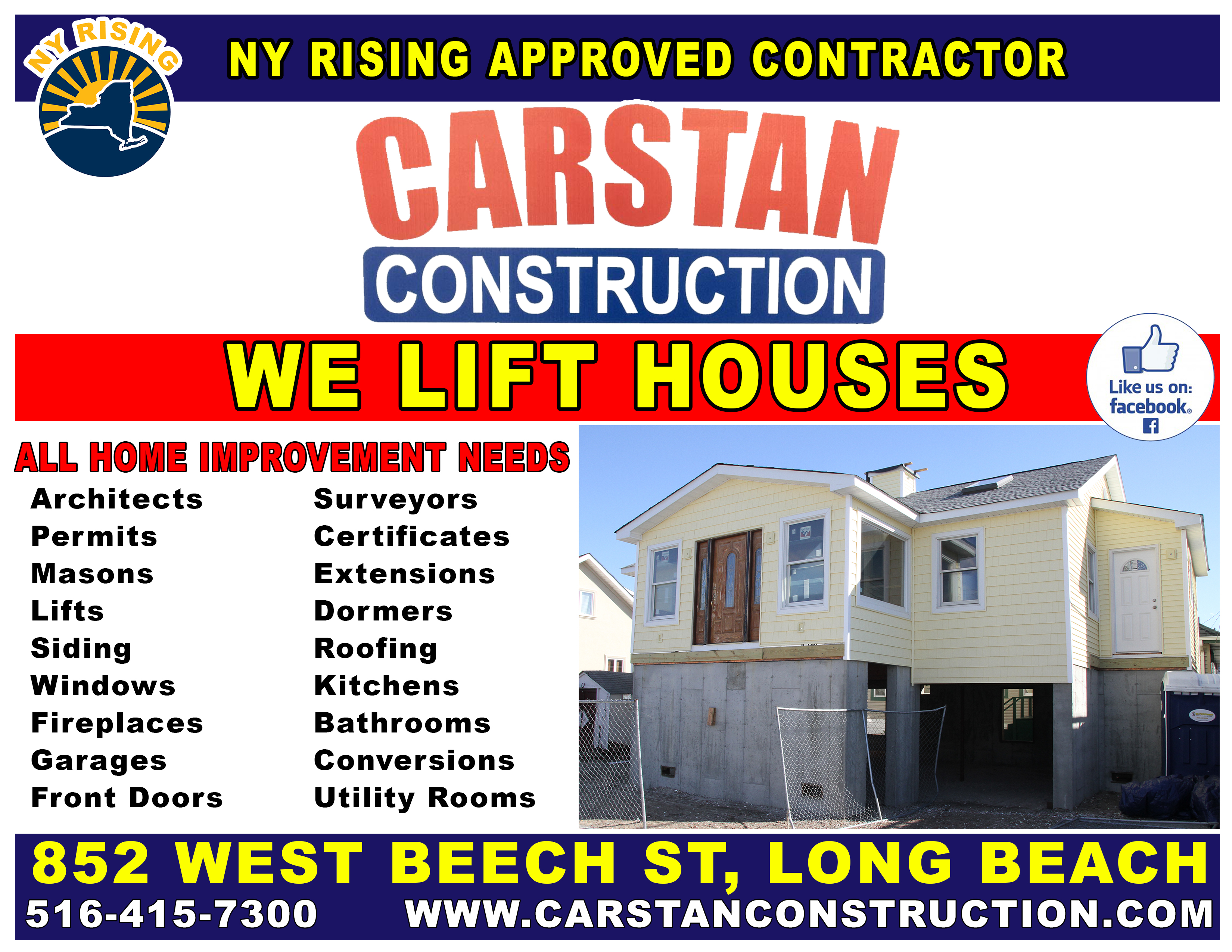 Logo for CARSTAN CONSTRUCTION CORP