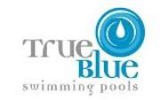 Logo for TRUE BLUE SWIMMING POOLS