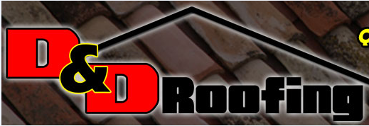Logo for D & D ROOFING