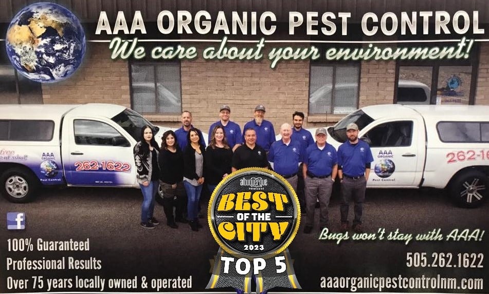 Logo for AAA Organic Pest Control