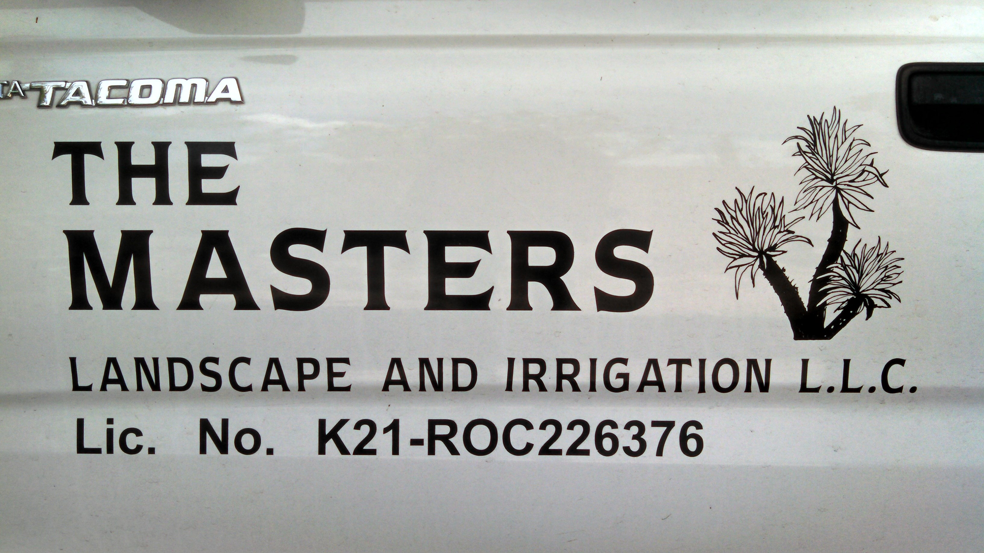 Logo for Masters Landscape & Irrigation, LLC