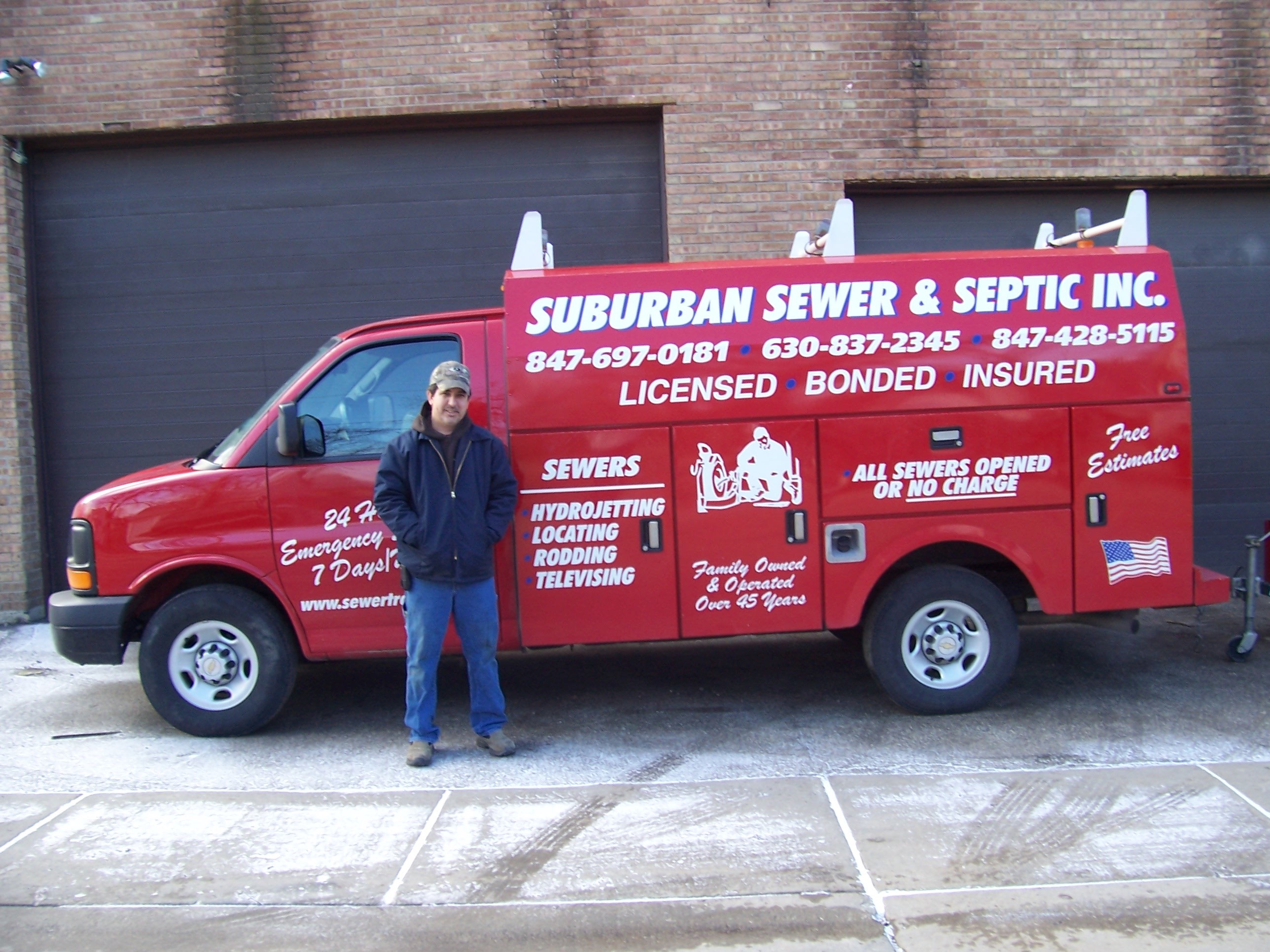 Logo for SUBURBAN SEWER & SEPTIC INC