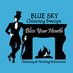 Logo for Blue Sky Chimney Sweeps - Bless Your Hearth