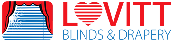 Logo for Lovitt Blinds & Drapery
