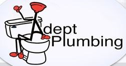 Logo for ADEPT PLUMBING