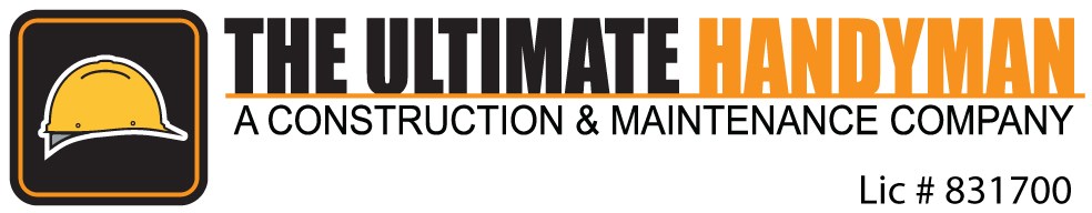 Logo for THE ULTIMATE HANDYMAN A MAINTENANCE & CONSTRUCTION