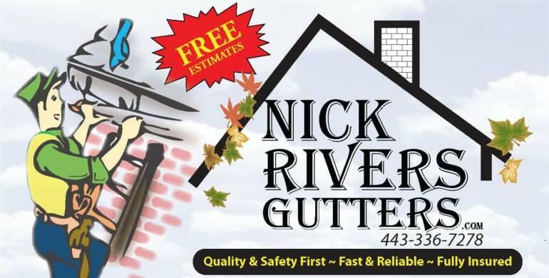 Logo for Nick Rivers Gutters