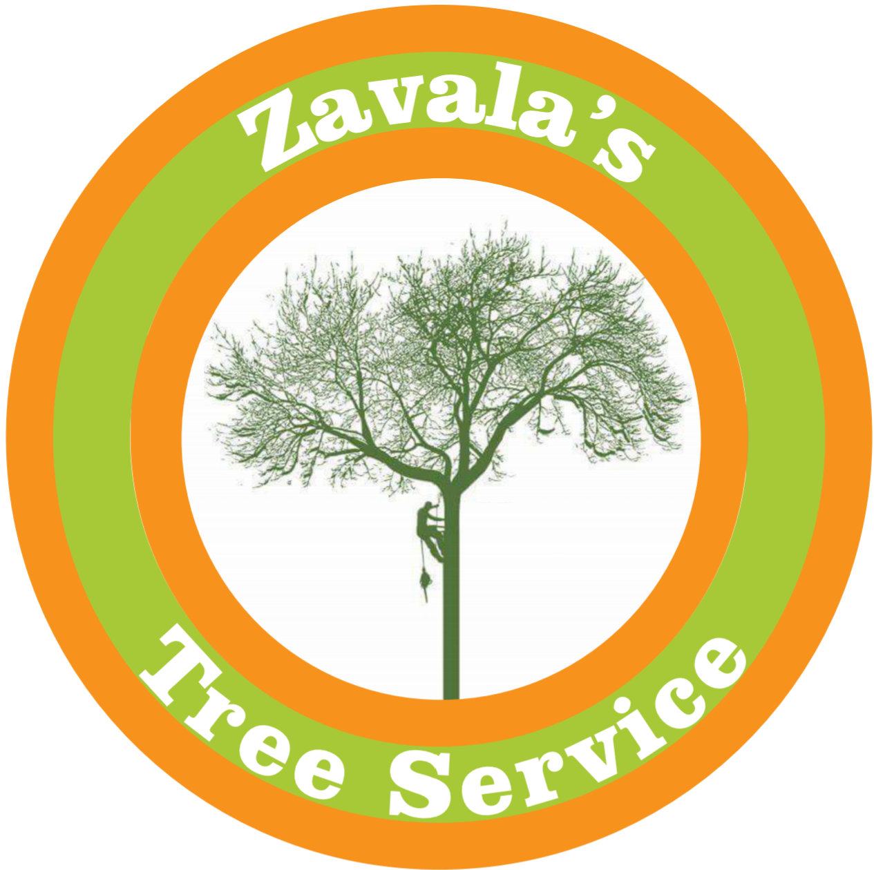 Logo for Zavala's tree service