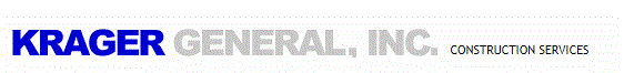 Logo for Krager General Inc. Krager General Construction