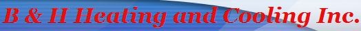 B & H Heating & Cooling logo
