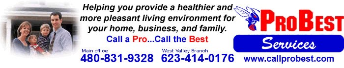 Logo for ProBest Pest Management