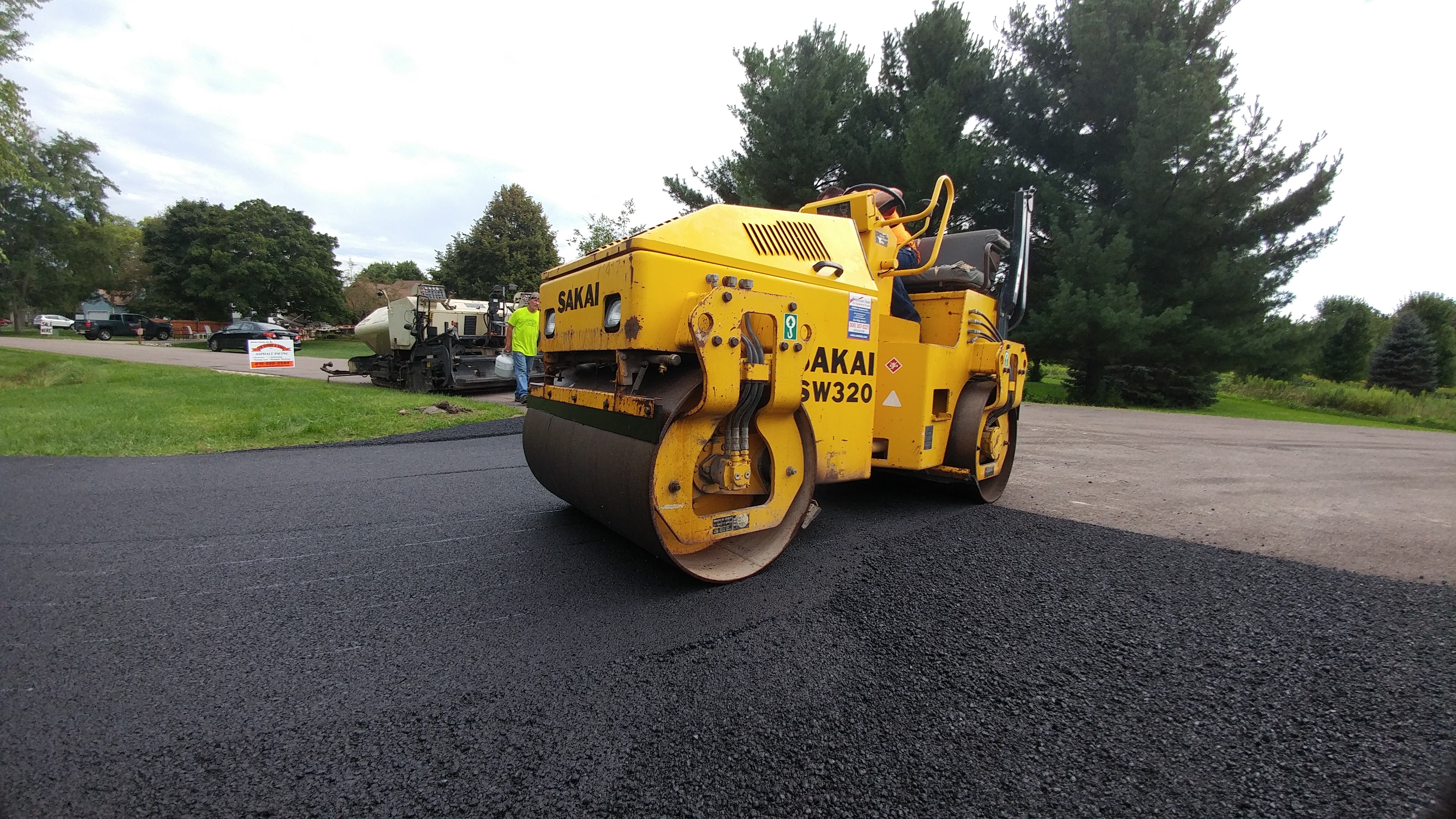 Logo for JIM GEORGE & SONS ASPHALT PAVING