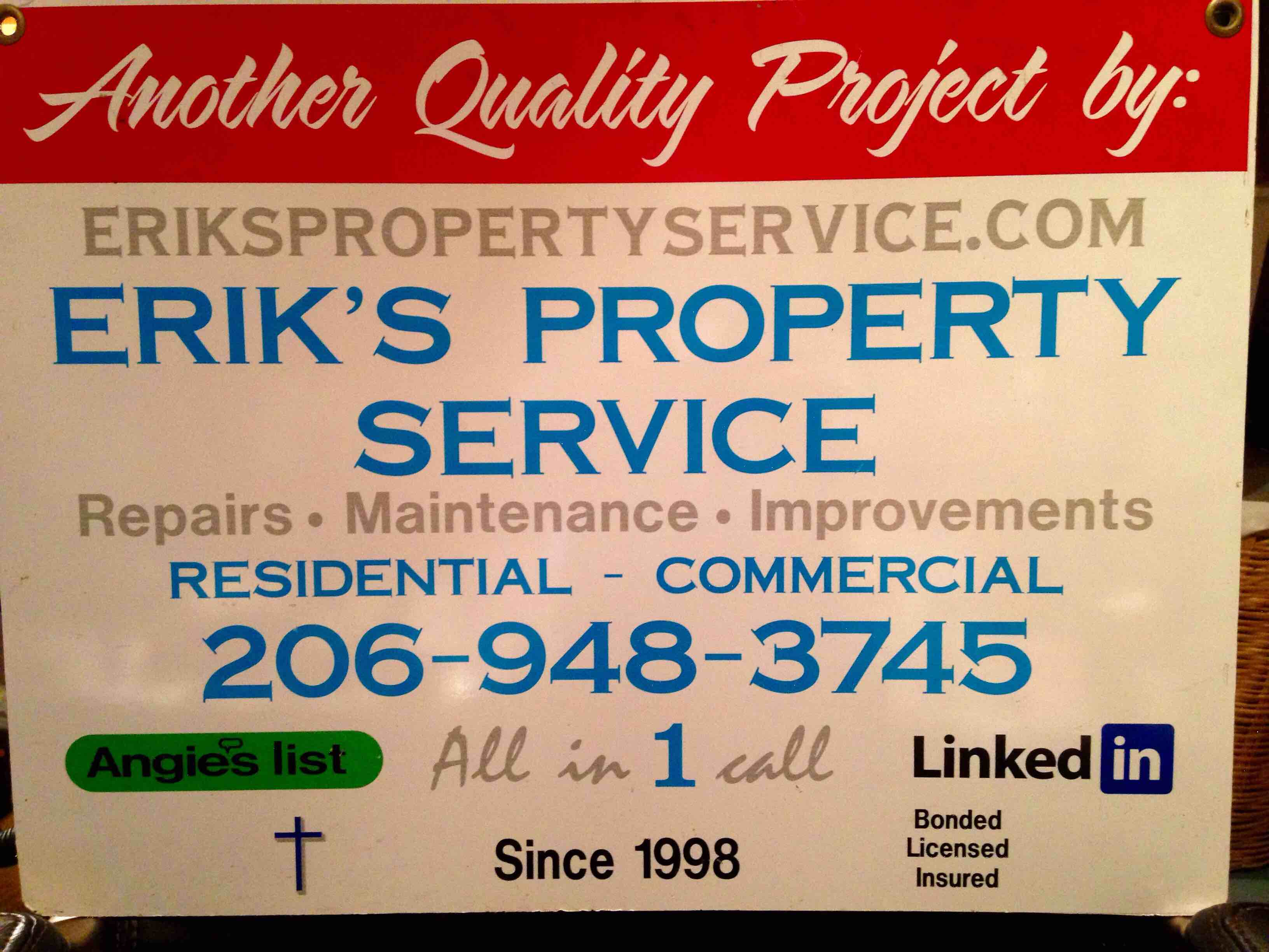 Erik's Property Service logo
