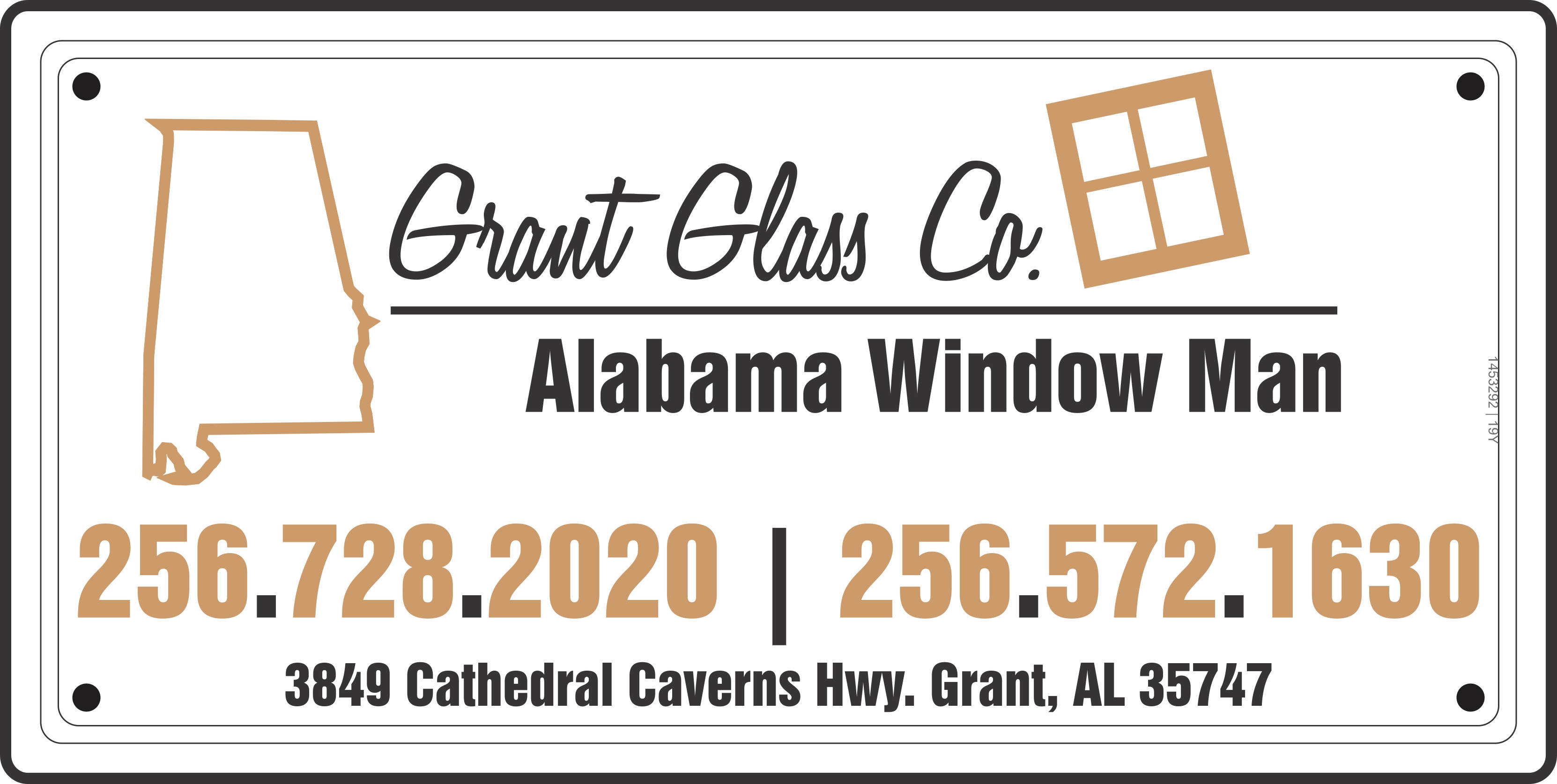 Logo for Alabama Window Man