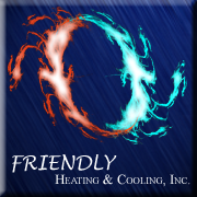 Logo for Friendly Heating & Cooling Inc