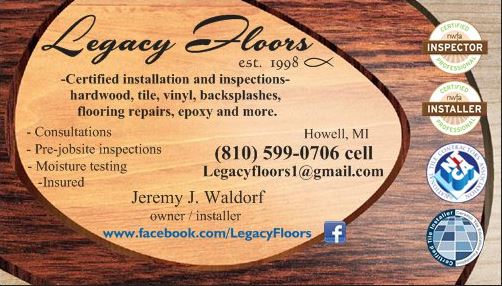 Logo for Legacy Floors
