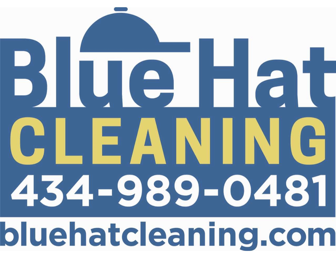 Logo for Blue Hat Cleaning