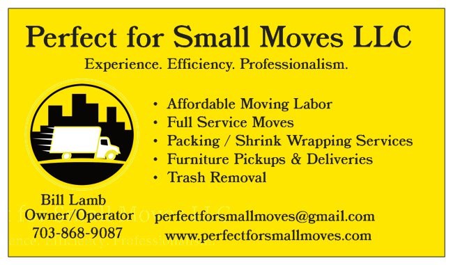 Logo for Perfect for Small Moves, LLC
