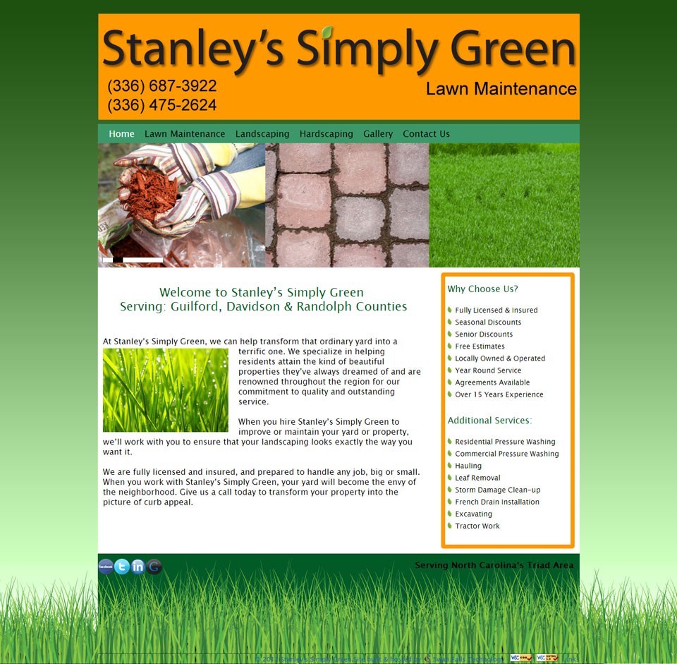 Stanley's Simply Green logo