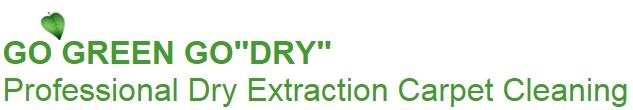 GO GREEN GO ''DRY''- Dry Extracton Carpet Cleaning logo