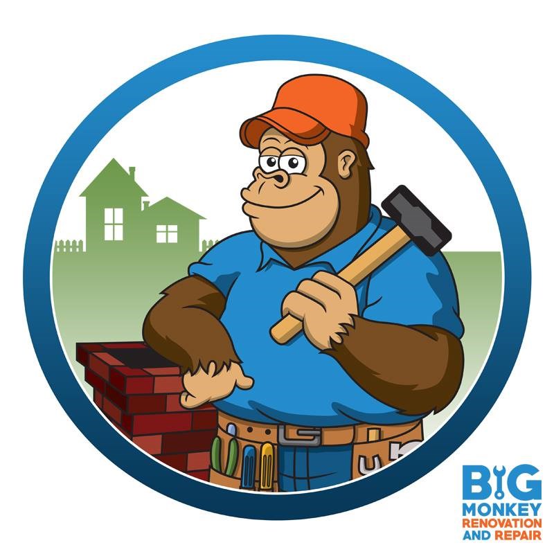 Logo for Big Monkey Renovation & Repair