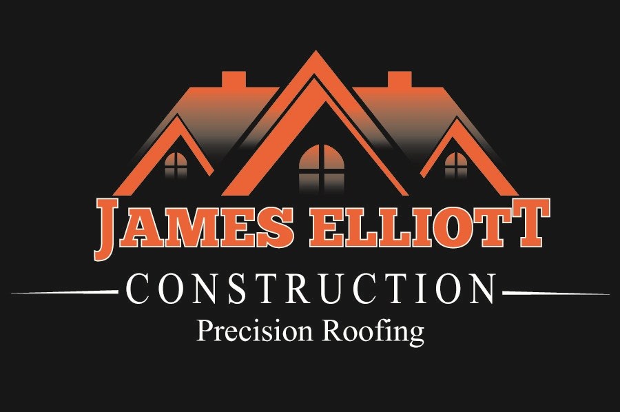 Logo for James Elliott Construction Precision Roofing