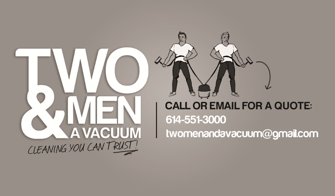 Logo for Two Men & A Vacuum