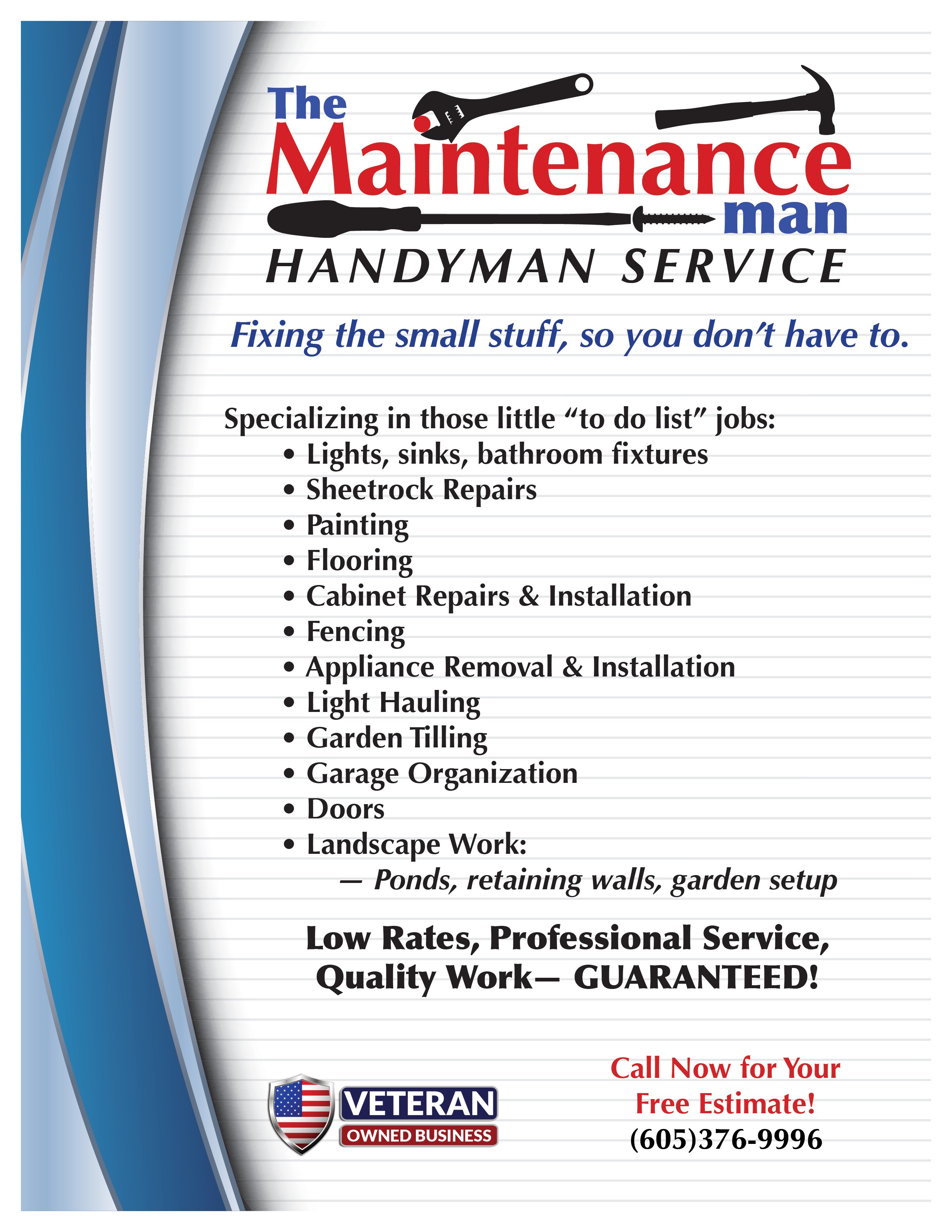 Avatar for the maintenance man